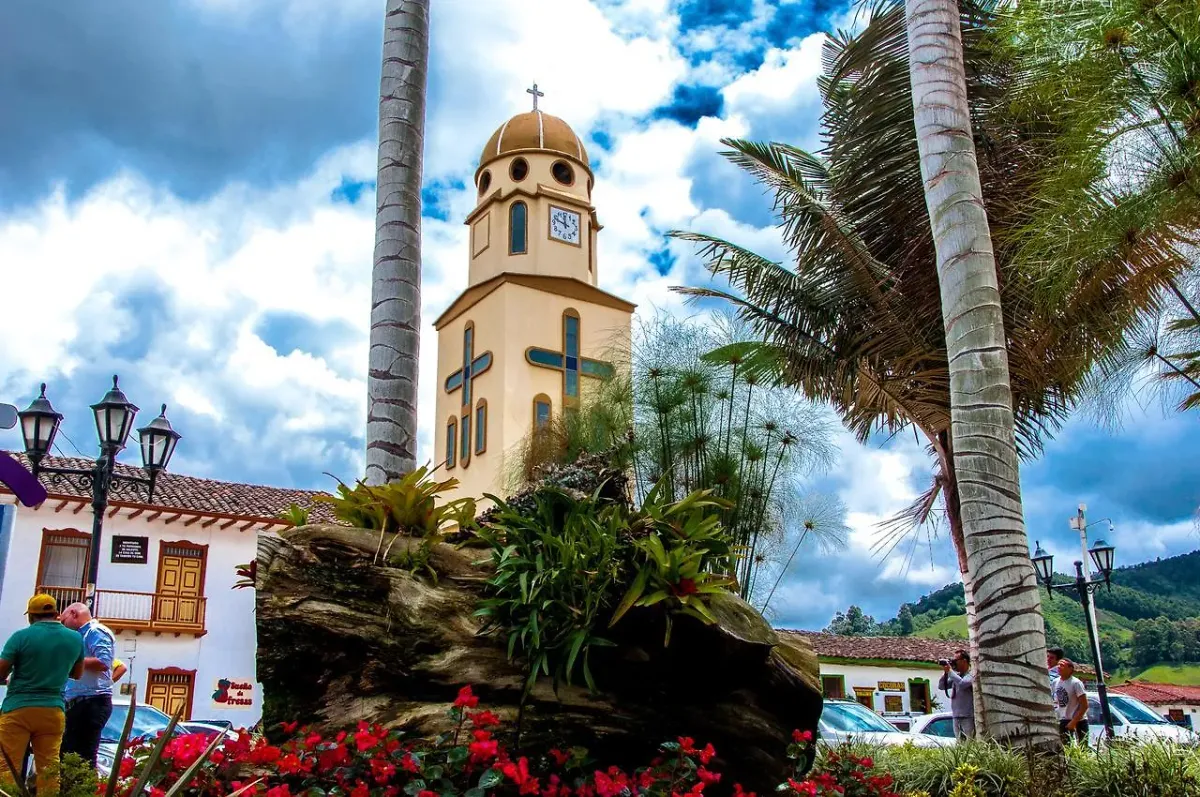 Plaza de Bolívar de Salento foto 2