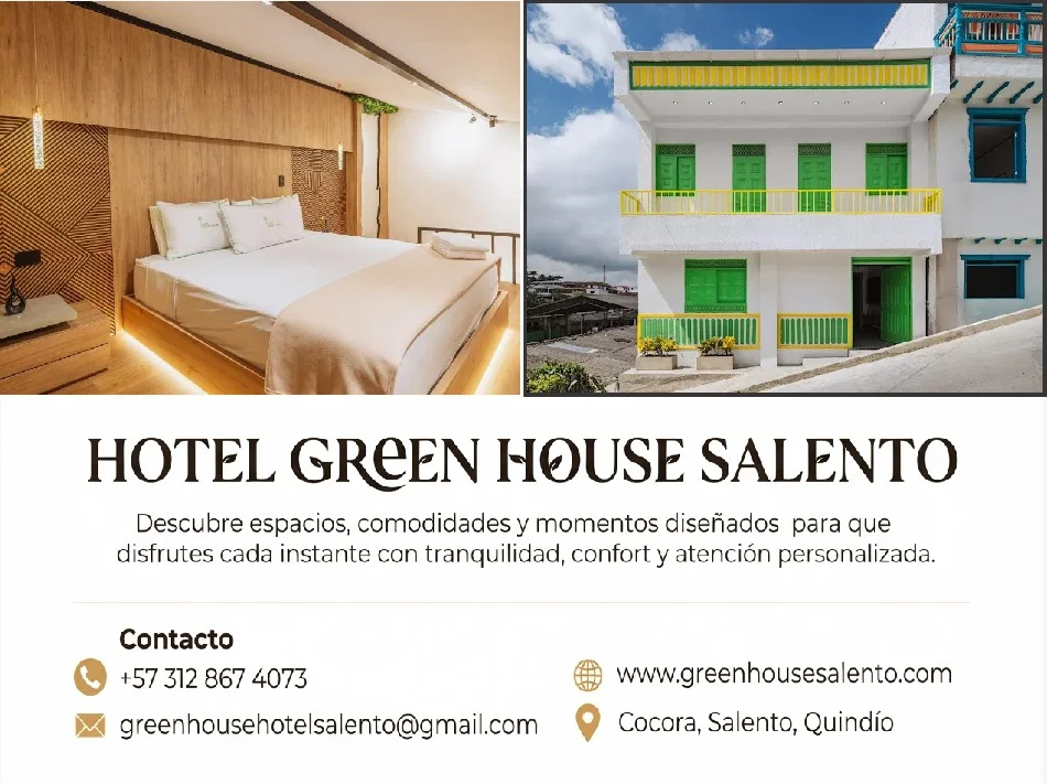 Arte promocional Hotel Green House Salento
