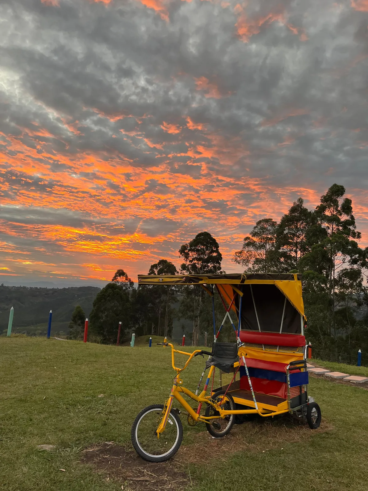 Atardecer desde el mirador