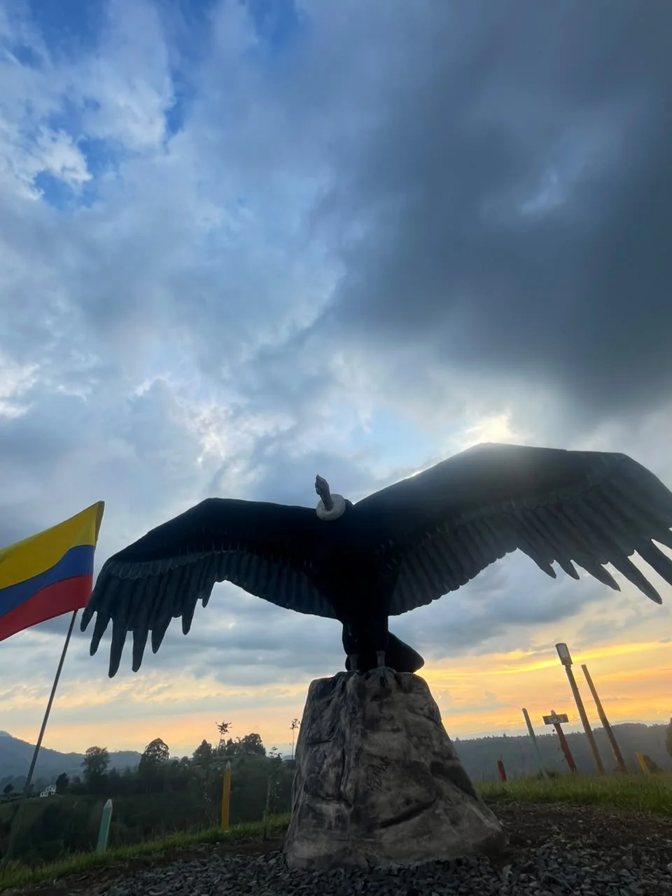 Réplica del cóndor de los Andes